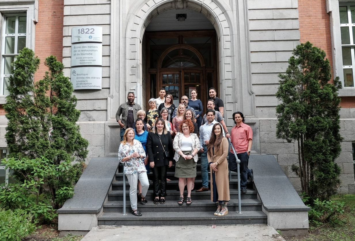 Photo de groupe des participants à la rencontre