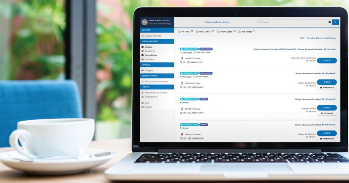 Télédermatologie : chiffres clés et nouveautés 